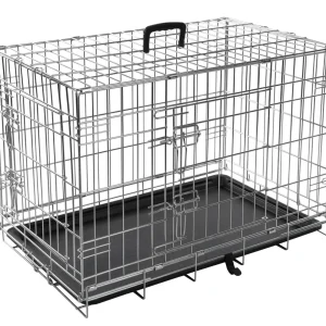 hondenbench Keo zilver M