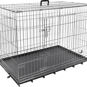 hondenbench Keo zilver XL