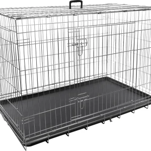 hondenbench Keo zilver XXL