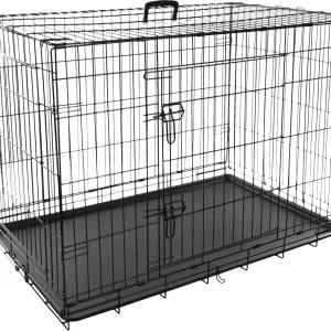 Keo hondenbench zwart Epoxy poeder coating XL