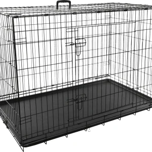 Keo hondenbench zwart Epoxy poeder coating XXL