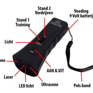 Diervriendelijk Ultrasone Antiblaf Africhter – Afweermiddel