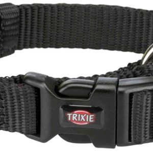 Premium Halsband Xs–s: 22–35 Cm/10 Mm, Zwart