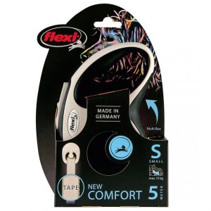 Flexi New Comfort Lint S/5m Zwart