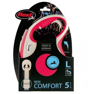 Flexi New Comfort Lint L/5m Rood