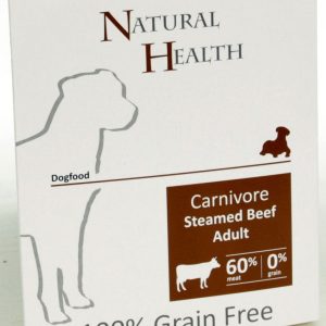 Nh Dog Steamed Carnivore Beef 395gr.
