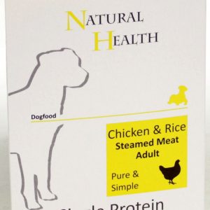 Nh Dog Steamed P&s Chicken & Rice 395gr.