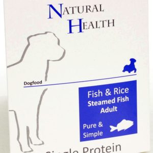 Nh Dog Steamed P&s Fish & Rice 395gr.