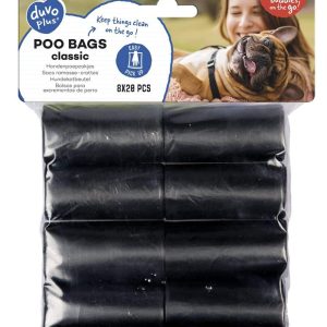 Duvoplus Poepzakjes Classic 16x20st Zwart