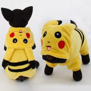 Pikachu Onesie voor Hond en Kat