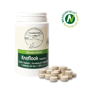 Nieuw binnen: Knoflook in tabletvorm voor de hond - 120 tabletten/180 gram