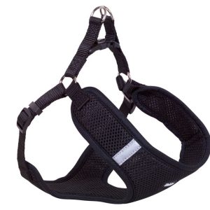 Harnas Mesh Reflect: 10mm; L: 28-33cm + 32cm Zwart