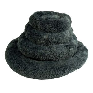 Donut Bed Snug Donkergrijs